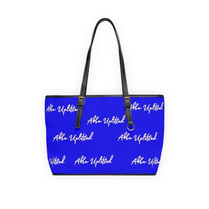 Royal blue  Leather Shoulder Bag